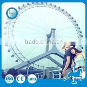 Romantic Best Selling Entertainment Equipment Park Rides Giant Ferris Wheel Manufacturer thumbnail-1