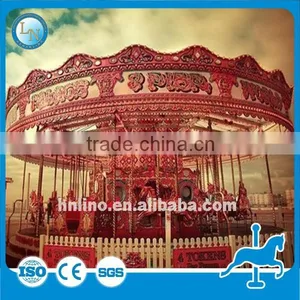 Christmas Park Kids Amusement Rides Carousel Horses Sale/merry go Round for Sale thumbnail-1