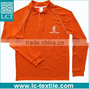 LCTN1780 High Quality Cooldry Long Sleeve Polo Shirt for Fishing thumbnail-1