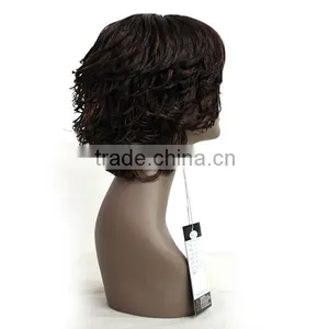 MAIN PRODUCT Short Curly Wig High Temperature Synthetic Fiber Wigs thumbnail-4