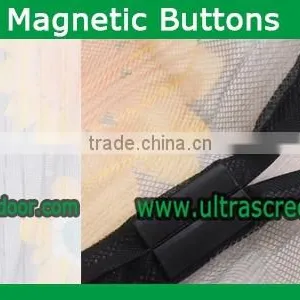 Micro Mesh Strong Magnet Screen Door Curtain With Heat Pressure Seaming thumbnail-3