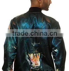 Sublimation Printed Varsity Jackets / Get Your Own Design All Over Printed Jackets thumbnail-3