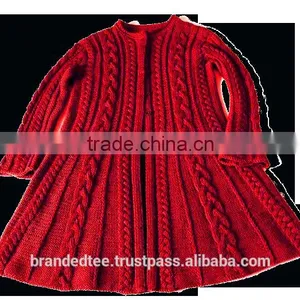 Hand Knitted Sweater HOT DESIGN MANY COLOR Cabel Custom Made thumbnail-5
