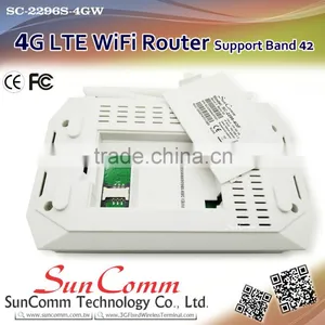 SC-2296S-4GW Easier and Faster 4G LTE WIFI Router With 4G SIM Card Band 42 thumbnail-2