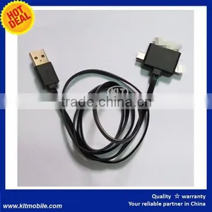 3 in 1 Universal USB Multi Plug Cell Phone Data Sync Charger Cable thumbnail-1