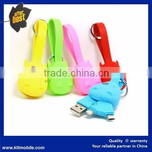 2 in 1 Usb Data Cable Keychain 2 in 1 Data Line thumbnail-1