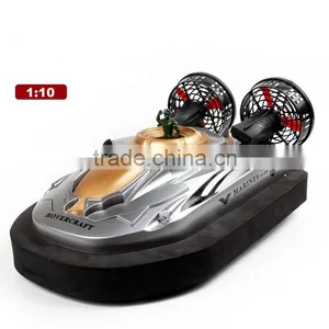 1:10 2.4G RC Hovecraft Toy, RC Amphibious Driving Boat, rc Boat. thumbnail-2