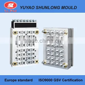 Multi Cavity Plastic Cap Injection Mould With Hot Runner thumbnail-1