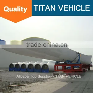 TITAN Extendable Trailer for 45mts 56mts 60 Meters Wind Blade Transport thumbnail-4