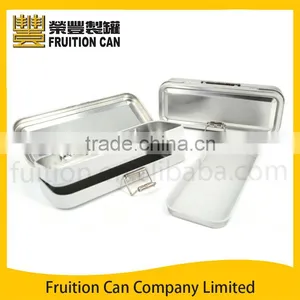 Rectangular Pencil Case Stationery Tin Box With Inner Tray thumbnail-1