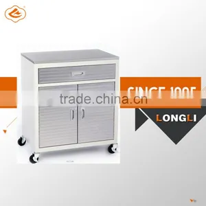 Bedside Mobile Metal Hospital Storage Cabinet thumbnail-1