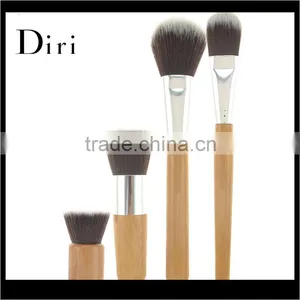 Unique Bamboo Handle Foundation Makeup Brush Custom Logo Makeup Brushes thumbnail-1