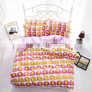 New Fashion Bedding Set 4pcs/3pcs Duvet Cover Sets Soft Cotton Bed Linen Flat Bed Sheet Set Pillowcase Home Textile Drop Ship thumbnail-4