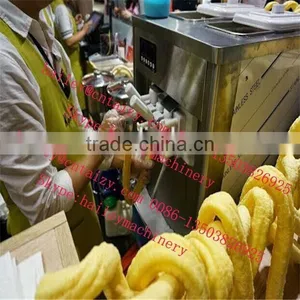 Low Price and Large Stock Ice Cream Hollow Tube Making Machine thumbnail-2