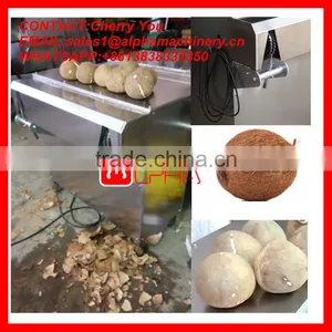 Factory Supply Coconut Dehusking Machine/coconut Processing Machinery/ Coconut Shelling Machine thumbnail-4