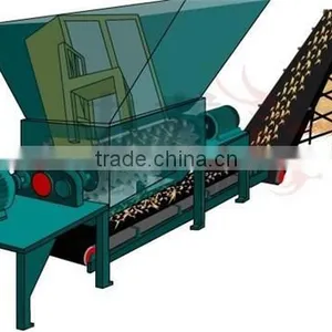 Large Size Wood Pallet Shredder Machine thumbnail-3