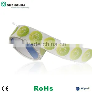 Rfid 13.56mhz Nfc Sticker F08 Nfc Coin Tag Iso 14443a Smart Rfid Label thumbnail-3