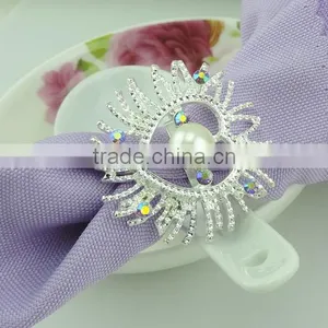 NR026 Bulk Wholesale Jeweled Napkin Ring thumbnail-4