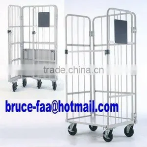 Powder Coated Folding Roll Trolley/cart thumbnail-1