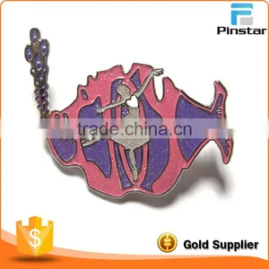 Bulk Cheap High Quality Grateful Dead Fish Tie Hat Lapel Pin Badge thumbnail-1