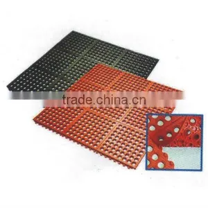 Drainage Rubber Matting With Small Holes thumbnail-1