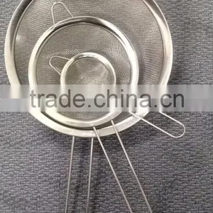 Food Strainer Set Fine Stainless Steel Fine Mesh Strainers, Colanders thumbnail-4