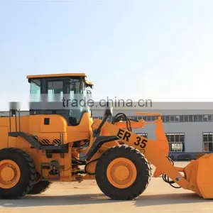 Qingdao Everun Brand 3.0Ton Construction Usage Small Wheel Loader With Luxury Cabin thumbnail-4