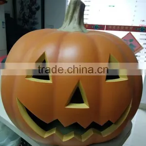 OEM Blow Molding Plstic Halloween Pumpkin Lanterns LED Light Christmas Gift thumbnail-2