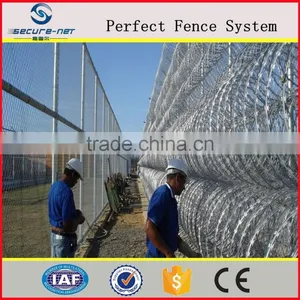 Galvanized Razor Barbed Wire Mesh Fence Panels for Boundary Wall thumbnail-1