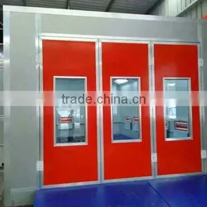 High Quality Car Spray Booth Electric And Diesel Heat Options thumbnail-3