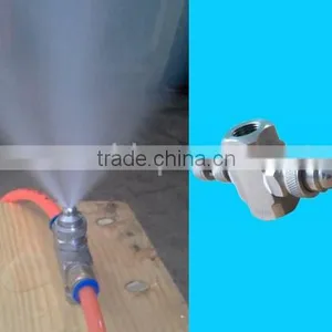 1/4" X 1/4" Mixing Air Atomizing Viscous Liquid Adjustable Fogging Nozzles thumbnail-5