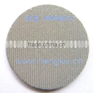 Multilayer Wire Mesh Sintered Stainless Steel Filter Disc thumbnail-4