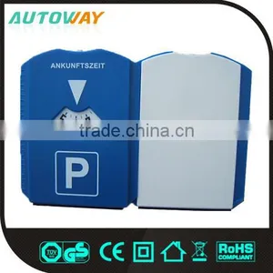 Blue Plastic Parking Disc (with Ice Scraper) thumbnail-1