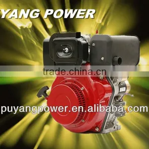 4 Stroke OHV Single Cylinder Horizontal Shaft Gasoline Engine for Cultivators thumbnail-1