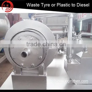 New Design Small Waste Tyre Pyrolysis Plant Scale Crude Red Palm Oil Refining Machine thumbnail-2