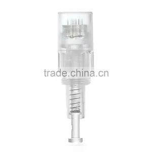 Electric Derma Pen Needles Screw 12 Pin Gold Cartridge for Auto Microneedle Derma Pen Tattoo Needles 12pin Needle Tip thumbnail-1