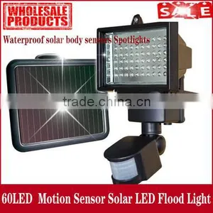 60 Led Security 180 Degree Solar Motion Sensor Light thumbnail-1