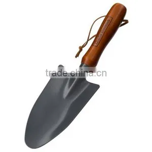 Wooden Handle Trowel and Fork Set thumbnail-1