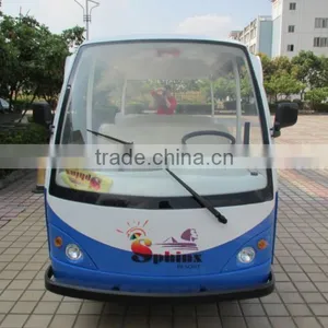 Park Elegant 8 Seaters Electric Tourism Bus Amusement Electric School Car thumbnail-2