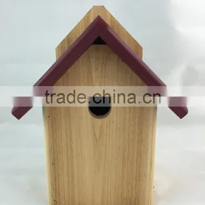 Selling Garden Wild Outdoor Wooden Bird House for Manufacturer Wholesale thumbnail-6