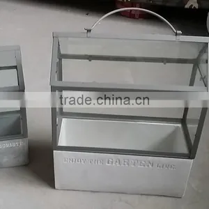 Fiber Stone Planter Small Greenhouse thumbnail-1