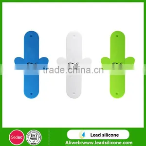 Silicone 3M Sticky Mobile Phone One Touch-U Stand Holder thumbnail-1