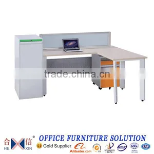 Office Desk Office Table Computer Desk Writing Table L Shape Desk With Partition thumbnail-1
