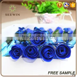 Single Stem Dried Rose Soap Flowers thumbnail-3