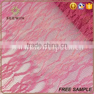 2015 New Mesh Design, Colorful Flower Wrapping Lace Mesh for Wedding thumbnail-6