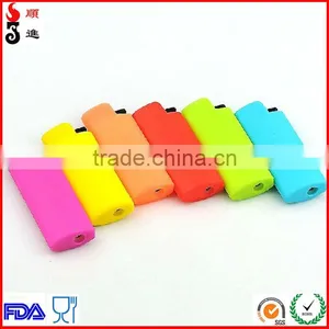 Custom Branded Soft Silicone Rubber Lighter Covers thumbnail-1