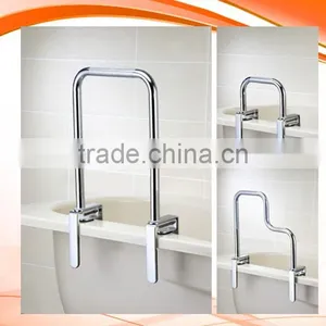 Bath Safety TWO LEVELS CHROME BATHTUB GRAB RAIL/BAR MIT thumbnail-1