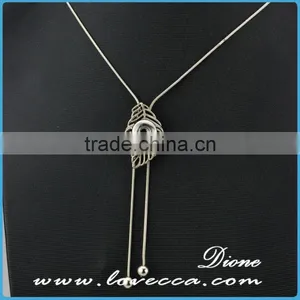 Fashion Jewelery Hot Products Pendant Snap Button Jewelry Necklace Press Snap Necklace With A Chain In Stock thumbnail-4