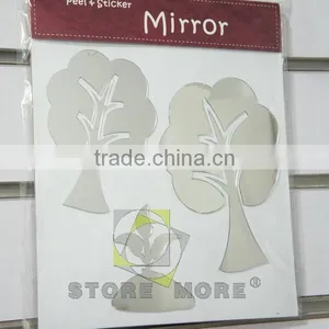 Large Mirror Wall Stickers Home Decor thumbnail-1