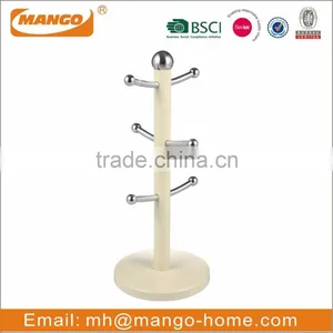 6 Cup Kitchen Metal Coffee Mug Holder thumbnail-1